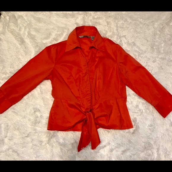 Signature by Larry Levine Tops - Signature by Larry Levine button up top